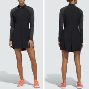 Adidas Women's Long Sleeve UPF 50 Dress| Sm, Black